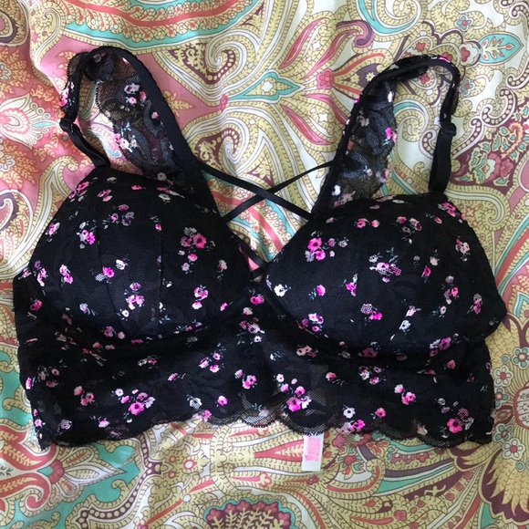 victoria secret PINK cupped bralette - Picture 1 of 3